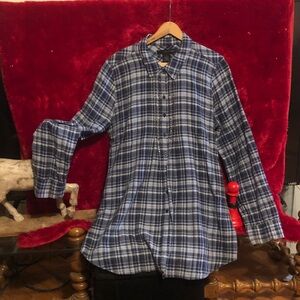 Calvin Klein Jeans Blue Checkered Men's Shirt